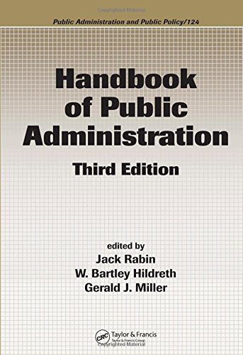 Handbook of Public Administration (Public Administration...