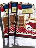 Coffee Theme Kitchen Towel Set (3 towel set)
