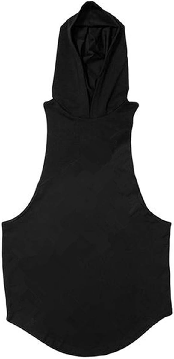 Muscle Killer 3 Pack Men's Workout Hooded Tank Tops Bodybuilding Muscle Cut Off T Shirt Sleeveless Gym Hoodies: Clothing