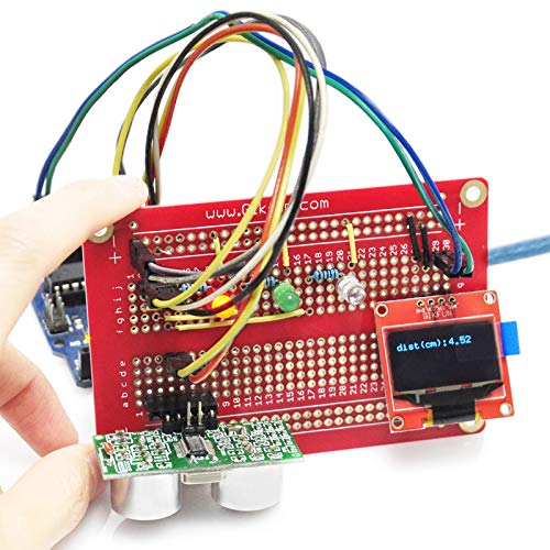 Gikfun Solderable Breadboard Gold Plated Finish Proto Board PCB DIY