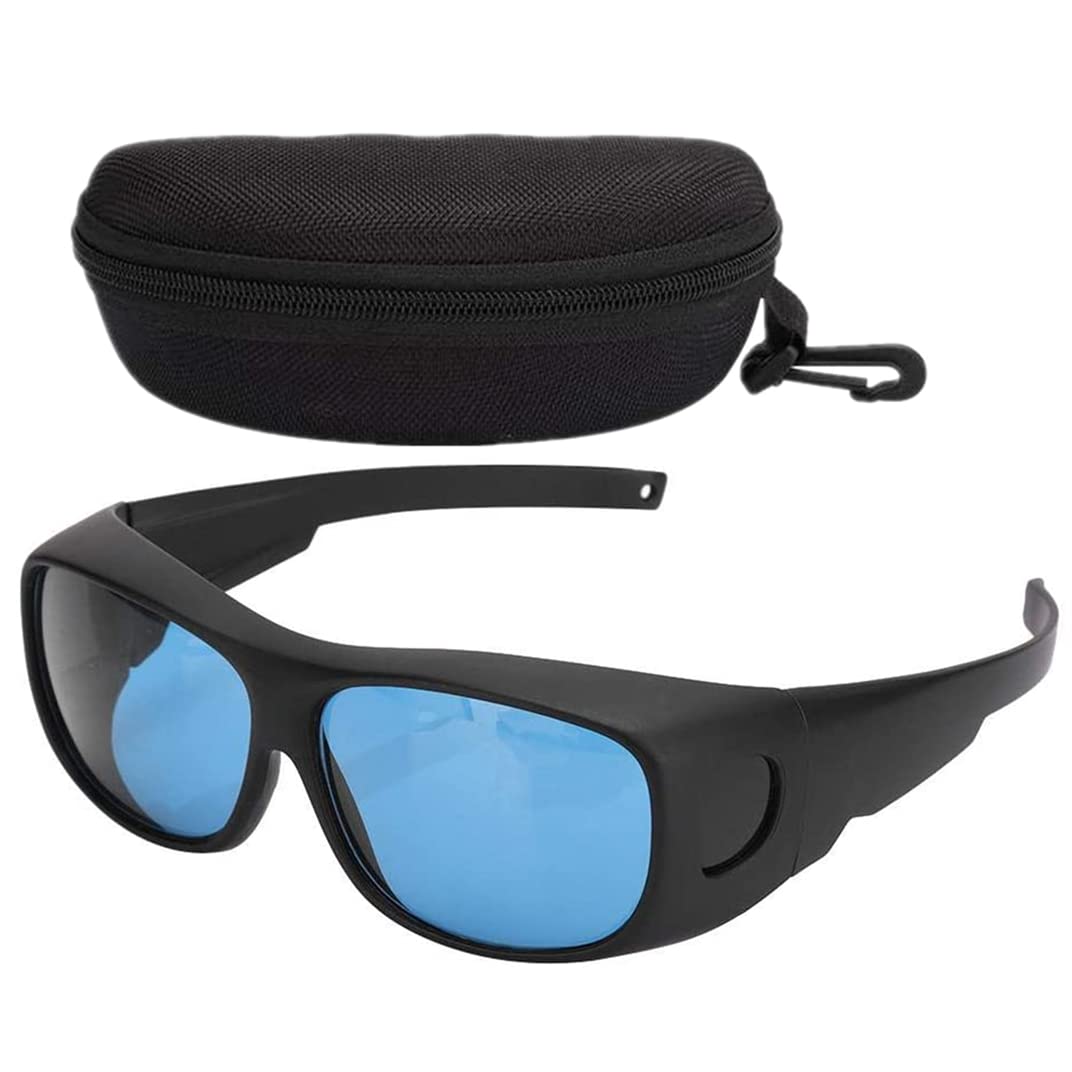 Grow Light Protective Sunglasses, HPS LED Grow Room Safety Protective Eyewear with UVA, UVB, UVC Blocking, Hydroponics LED Growroom Glasses