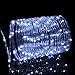 Oak Leaf Outdoor Solar String Lights, 41 Feet Solar Rope Lights 100LED Outdoor Lighting Rope, Waterproof Copper Wire Tube Lights with Solar Panel for Outdoor Indoor Home Garden Patio Parties