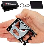 23-in-1 Credit Card Multi Tool GIFTS FOR HIM | Unique Gifts for Men Who Have Everything | COOLEST GADGETS Regalos para Hombre Multi Tool Card Set - BadBoy Edition v3.0