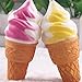 Omaky Soft Jumbo Ice Cream Squishy Cellphone Kawaii Charms Straps Pendant Toy