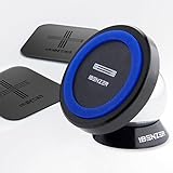 iBenzer Basic MagOn Everywhere One Touch Smartphone Magic holder, Car Office Home Kitchen Bathroom and School for All Smartphones iPhone 7 7S Plus iPhone 6 6S plus plus Galaxy S7 S6 Edge, Blue