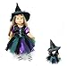 Arianna Coven Witch 3pcs Doll Costume Fits 18 inch American Girl Doll |18 inch Doll Clothes | Boutique Quality She's Worth it! | Designed in USA Fit 18 Inch Dolls