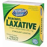 Premier Value Bisacodyl Tabs - 100ct