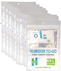 Humi-Smart 69% Humidor To Go With 8G Pack and
