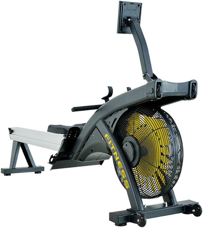 YANGSANJIN Rowing Machines Rowing Machine Wind resistance + magnetic control level 8 can adjust the difficulty - black