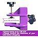 SHELANDY Pet Grooming arm with clamp for Large and Small Dogs - 35 inch Height Adjustable and Free Two No Sit Haunch Holder,Purple