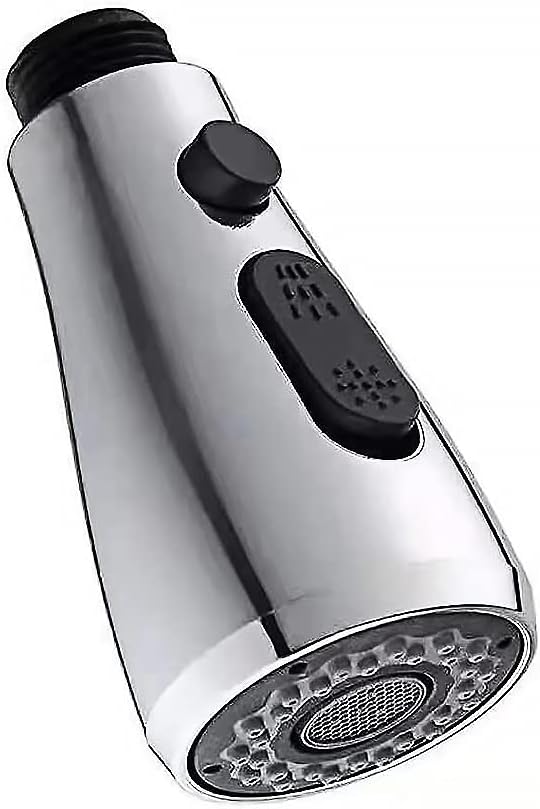 Heable 2 Function Kitchen Tap Spray Head Chrome Universal 1/2 In