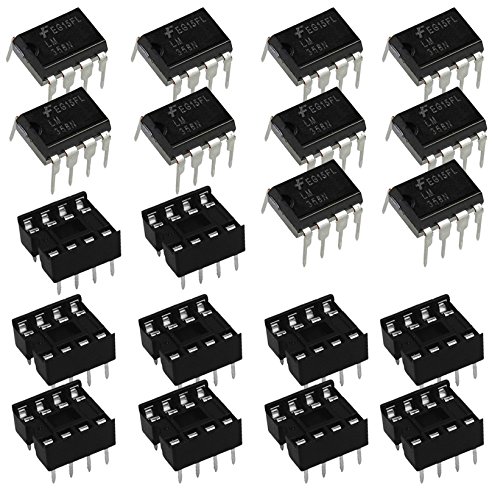 (10 Pair) Fairchild (LM358N + SOCKETS) Operational Amplifier ± 1.5V to ± 16V - Thumbnail 6