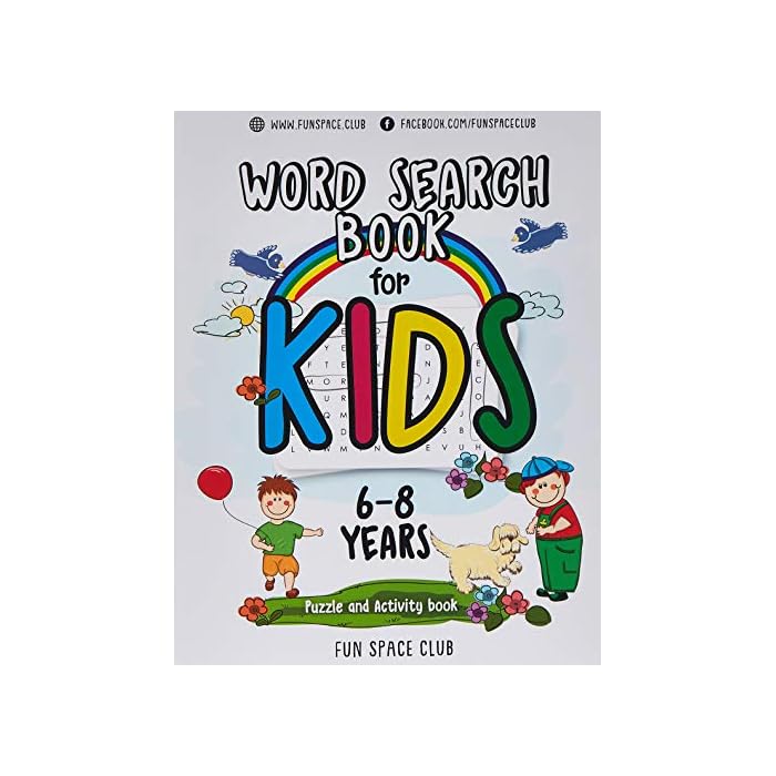Buy word search books for kids 6 8 word search puzzles for kids activities workbooks age 6 7 8 