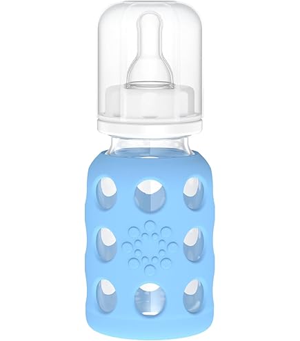 Amazon.com : Lifefactory 4-Ounce BPA-Free Glass Baby Bottle with