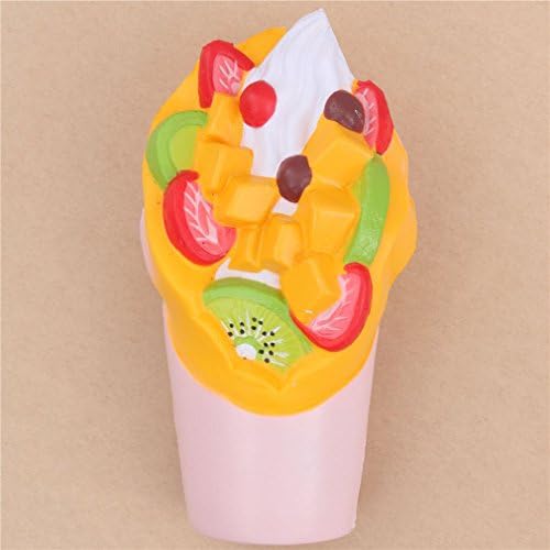 Fruit sundae pink base Vlampo squishy kawaii