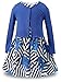 Bonny Billy Little Girls' Clothing Sets Flower Dress and Solid Cardigan 2 Pcs Outfits