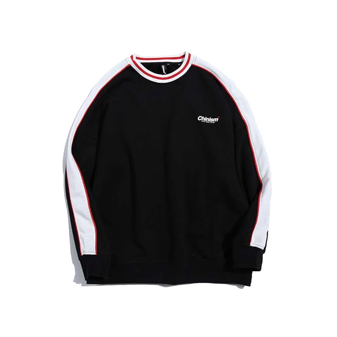 fashion street solid color loose hoodie