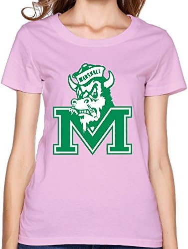 Women's Tshirts Design Marshall University M Mascot XL Pink