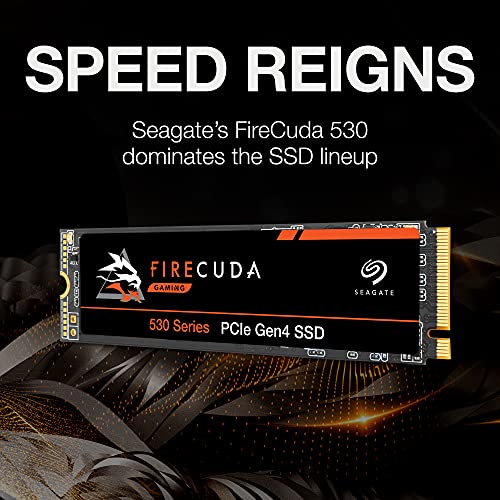 Seagate FireCuda 530 2TB Solid State Drive M.2 PCIe Gen4 ×4 NVMe 1.4