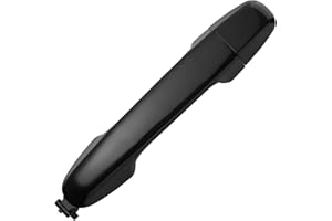 Lcyolada Exterior Door Handle for Toyota Camry 2012 2013 2014 2015 2016 2017, for Rear Left Driver or Right Passenger Side Door, Black