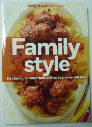 Weight Watchers Family Style Cookbook 2013 by (Paperback)