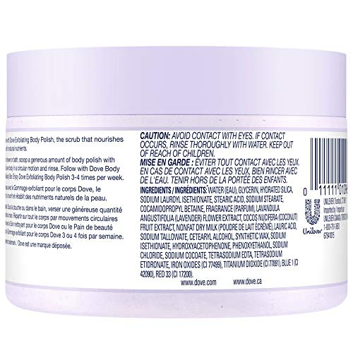 Dove Exfoliating Body Polish Lavender & Coconut Milk - Image 2