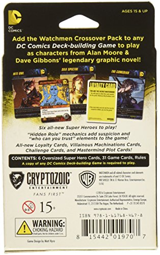 DC Comics Deck Building Watchmen Card Game