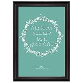 Minty with Flower Crown Quote Whatever You are...