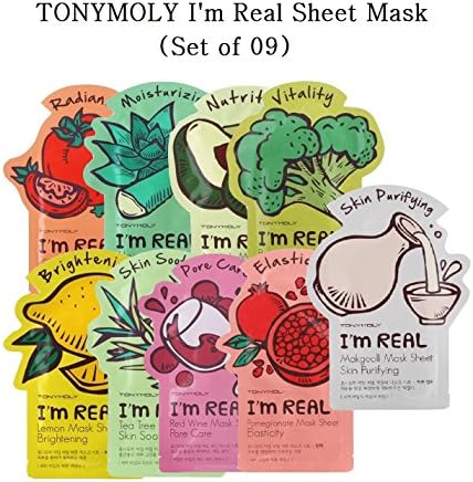TonyMoly I’m Real sheet mask (Set of 09)