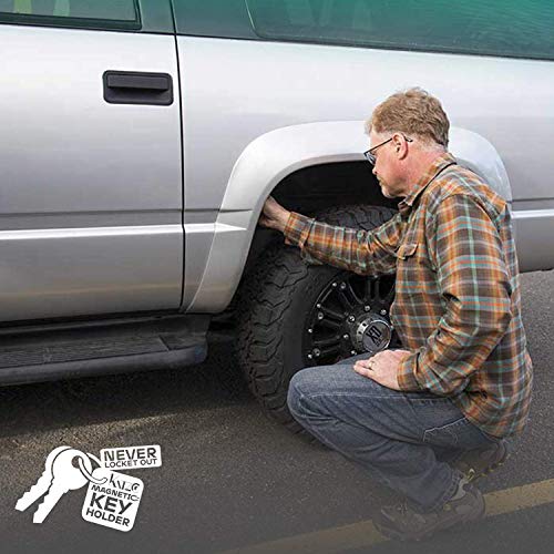 Katzco Key Holder 3 Pack 1.25 x 2.75 Inches Rugged Black