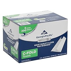 See Georgia-Pacific 2112014 C-Fold Paper Towels (WxL) 10.000
