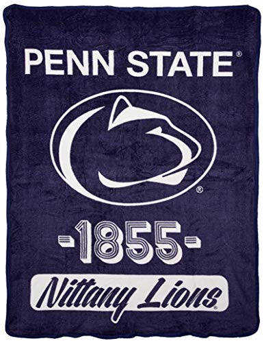 Officially Licensed NcAA Arkansas Razorbacks "Varsity" Micro Raschel Throw Blanket, 46" x 60", Multi color