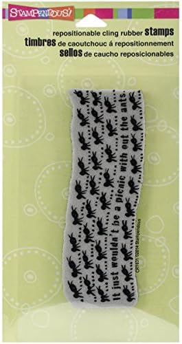 Stampendous Cling Rubber Stamp, Picnic Ants