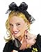 Amscan Lace Bow Headband, Black, 1 Pc.