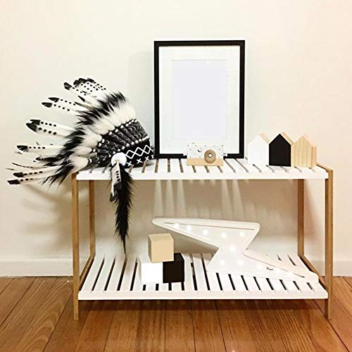 image for Luerme Feather Headdress Native American Indian Inspired Party F