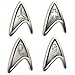 Star Trek Cosplay Brooch Starfleet Division Metal Badge Replica ... (4 Divsion)