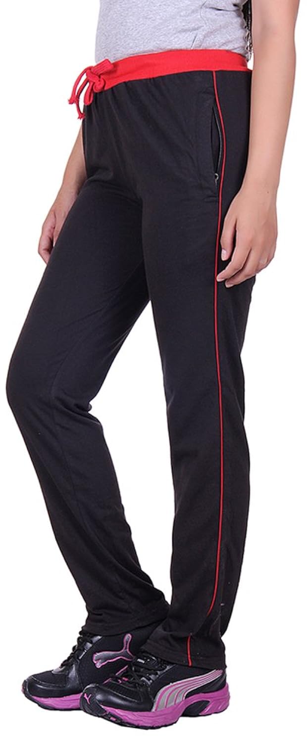 dfh women's cotton track pant
