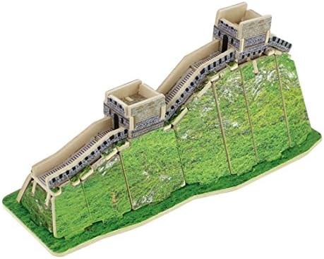 Great Wall 3D Wooden Jigsaw Puzzle, Architecture Jigsaw Puzzle for Kids and Adult