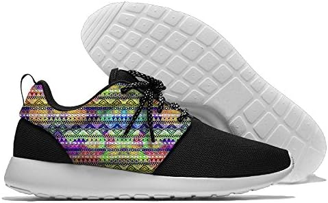 Neon African Culture Print Womens Mens Running Shoe Casual Sports Shoes Fashion Sneakers 44