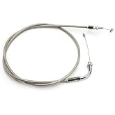 Motion Pro Armor Coat Pull Throttle Cable (+6") Compatible with 99-07 Honda VT600C