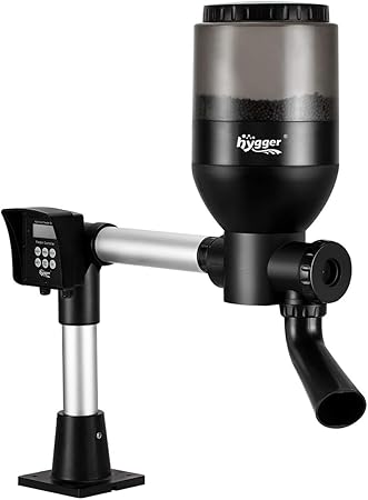 automatic koi fish food feeder