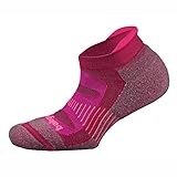Balega Blister Resist No Show Running Socks For Men and Women (1 Pair), Fuchsia, Small