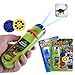 Wenosda Slide Projector Torch Projection Light Small Torches lamp Flashlight Educational Learning Bedtime Night Light for Child,Kids,Infant,Toddler,Children (48 Images,2set, Dinosaur +Sea World)