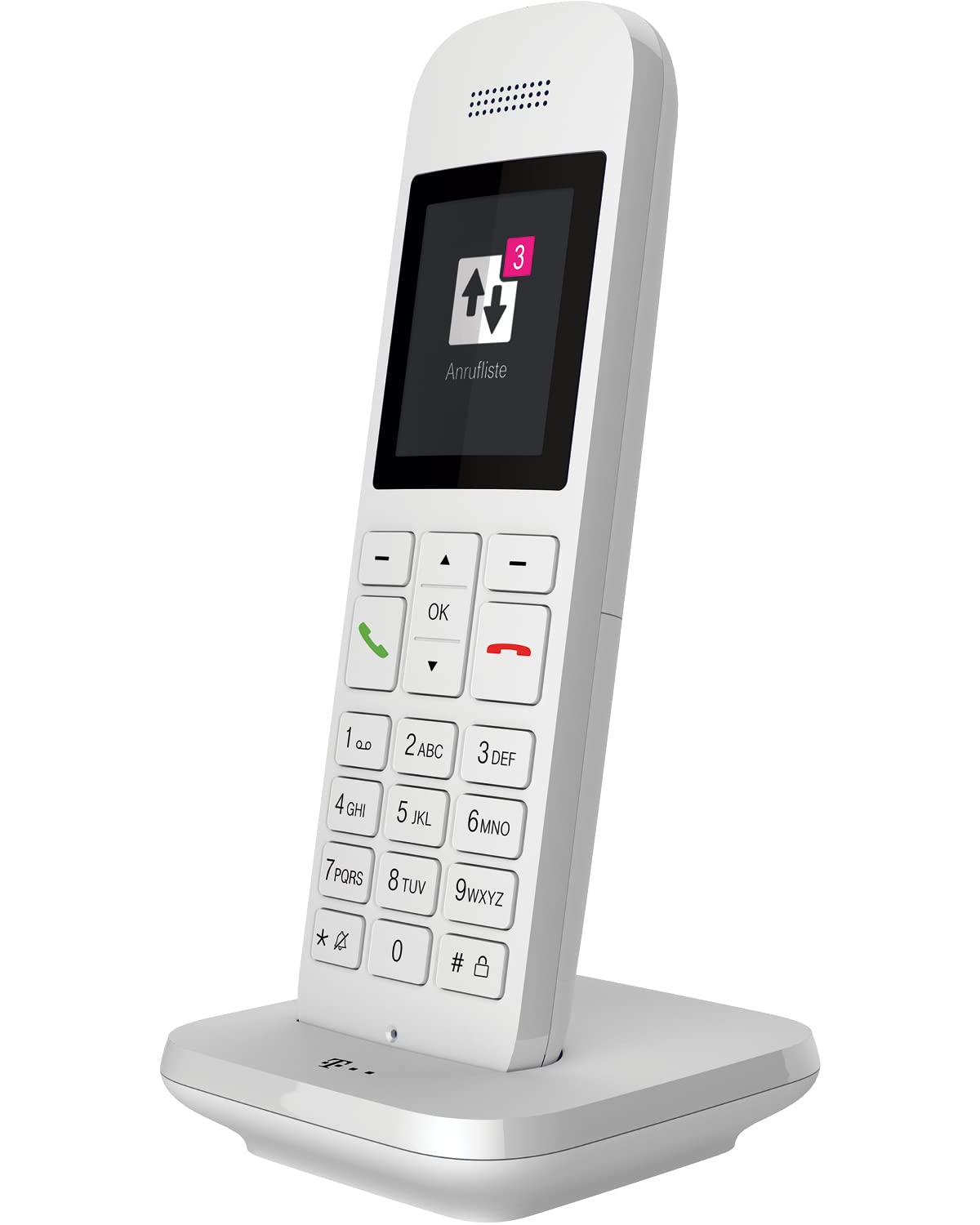 Telekom Speedphone 12 Wireless Landline Phone For Use With Current Speed Ports, 5 cm Colour Display, High Voice Quality, Awarded The Blue Angel