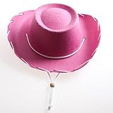 Children's Pink Felt Cowboy Hat by Century Novelty
