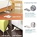 oshang Flat Squeeze Mop and Bucket - Hand-Free Wringing Floor Cleaning Mop - 4 Pieces Washable & Reusable Microfiber Mop Clothes/Pads Included - Wet or Dry Usage on Hardwood, Laminate, Tile