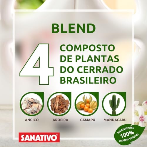 Shampoo Anticaspa Sanativo – Com Aroeira, Chá Verde, Melaleuca, Mentol, Ácido Lático, Salgueirinha e Salgueiro Branco | Combate Caspa, Oleosidade, Coceira e Refresca o Couro Cabeludo