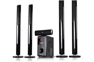 beFree Sound 5.1 Channel Surround Sound Bluetooth Speaker System