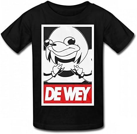 ZFADDS Ugandan Knuckles Do You Knowï¼Ÿfun Tshirt Cotton T-Shirts Original children Tee Black