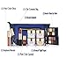 Estee Lauder 2014 Bloomingdales 7 Pieces Gift Set Advanced Night Repair Cream 6-shade Eyeshadow and More Plus Chic Clutch Cosmetic Bag